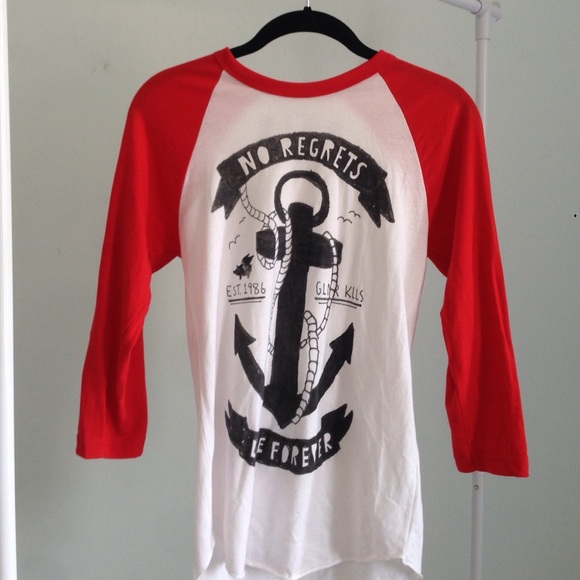 Glamour Kills Baseball Tee