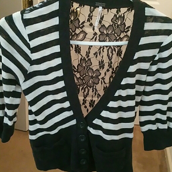 🌻Strip cardigan