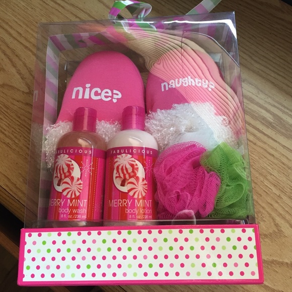 Shower/spa gift set