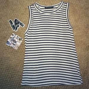 BRANDY MELVILLE Striped Tank