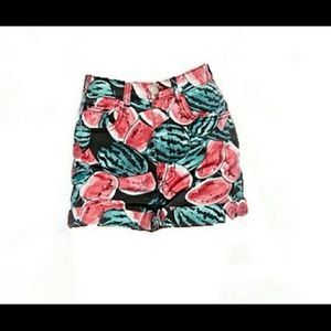American Apparel watermelon shorts 28/29