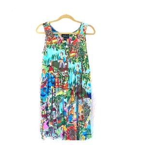 BEAUTIFUL Multicolored Short Summer Dress