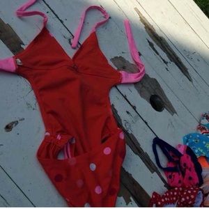Two old navy bathing suits