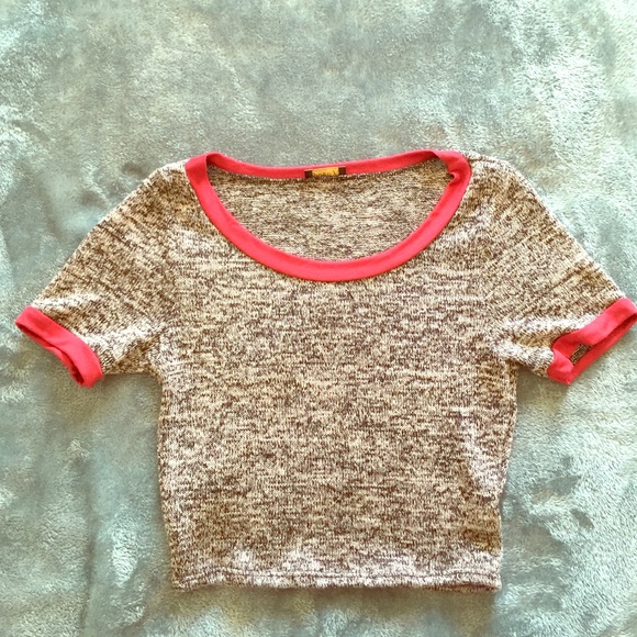 Crop top gray