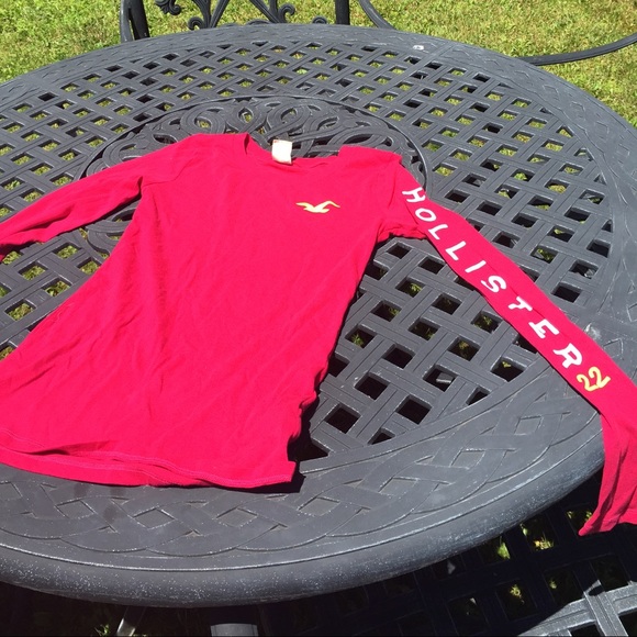 Pink long sleeve shirt