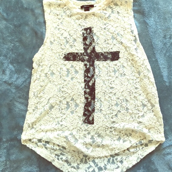 Pretty cross shirt