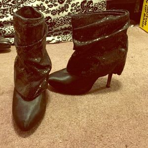 Sparkle booties