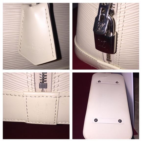 🎉3x HP🎉 Louis Vuitton Alma GM Ivory Epi Leather - Picture 3 of 4