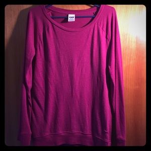 PINK long sleeve raglan