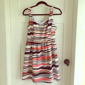 Aqua brand striped dress