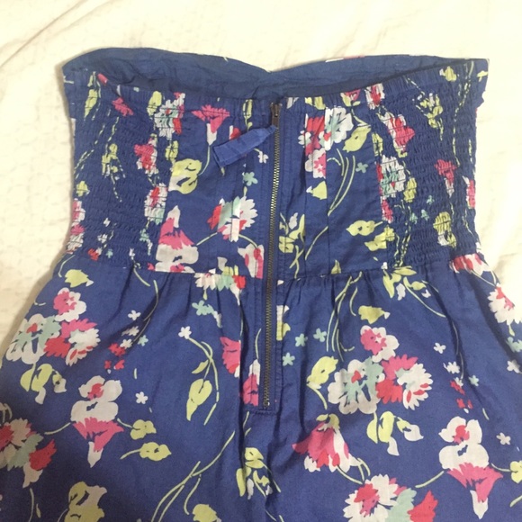 Strapless Floral Dress - Picture 3 of 4