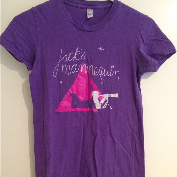 American Apparel Jack's Mannequin Concert Tee