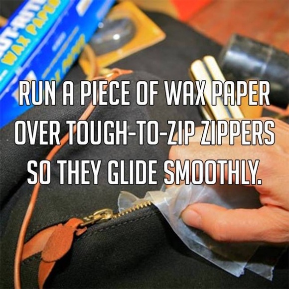 Helps the zipper glide like new.