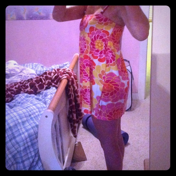 Girly Flowered Summer Dress