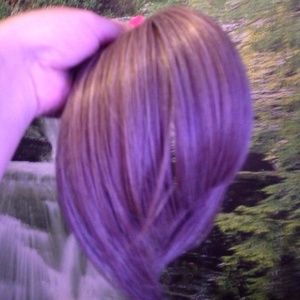 CLIP on BANGS!! ❤️👍light brown