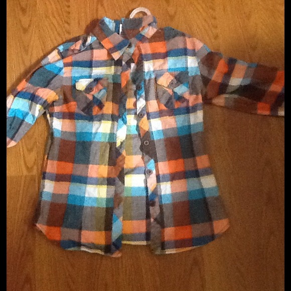 Colorful flannel Shirt !!
