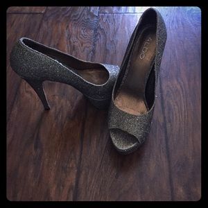 Aldo peep-toe heels