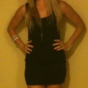 Size medium Black Dress from PINK