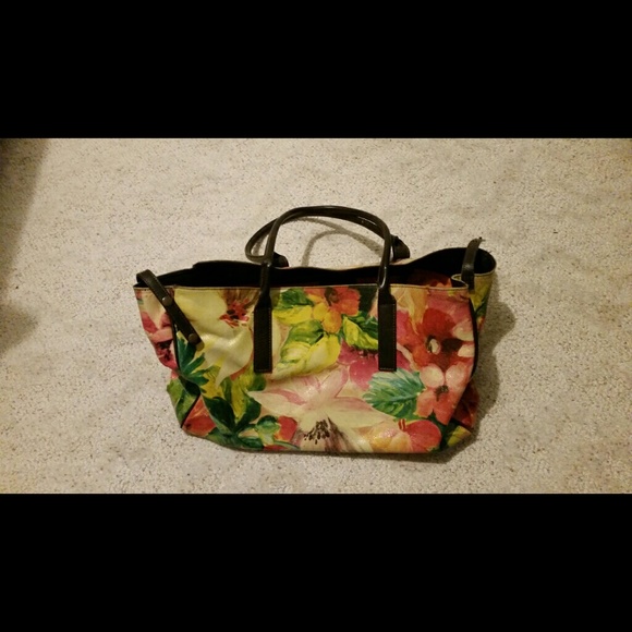 A floral bag