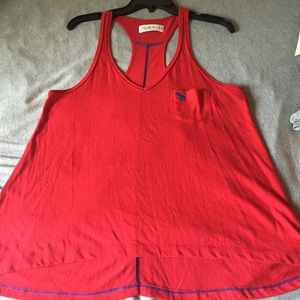 Red Abercrombie&Fitch tank top