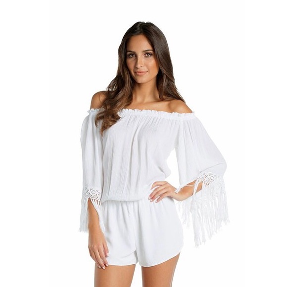 'Elan White of The Shoulder Romper