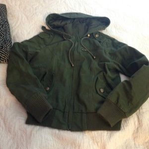 Oversized Army Green M Jacket