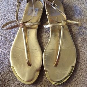 Dolce Vita gold sandals