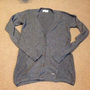 Hollister Small Grey Boyfriend Sweater