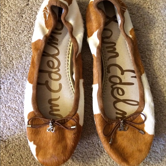 Sam Edelman calf hair flats