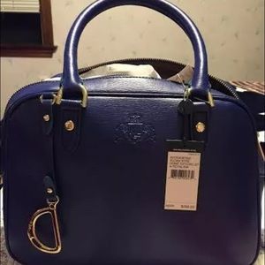NWT Ralph Lauren Sloan Handbag