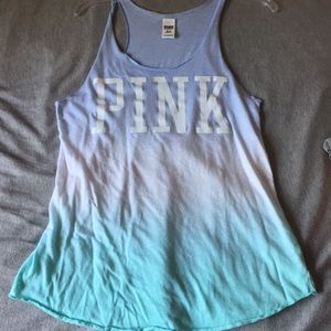 PINK racerback tank top