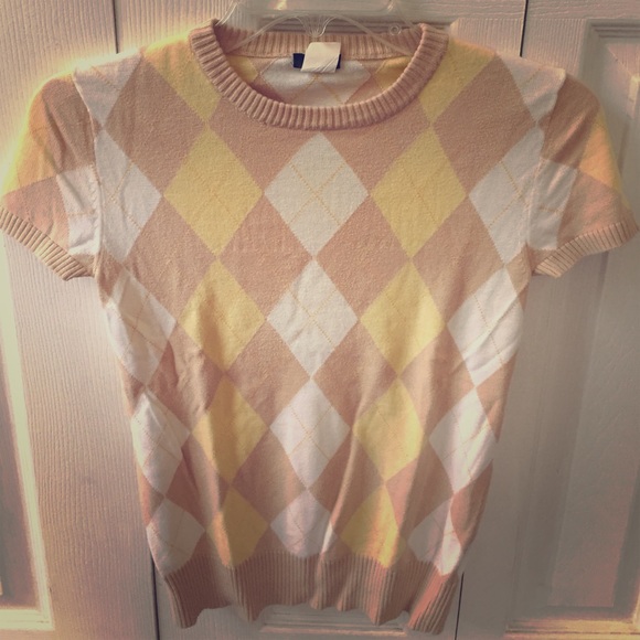 J CREW quilted Top size XS