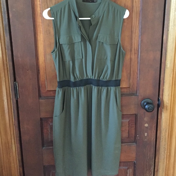 The Limited military inspired dress