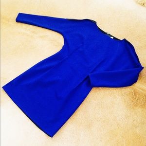 NWT Stile Benetton blue dress M