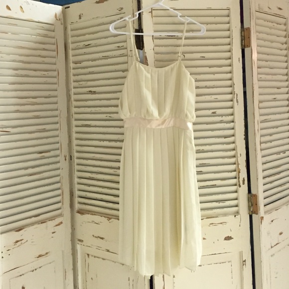 Gorgeous Ella Moss sheer pleated dress size Small