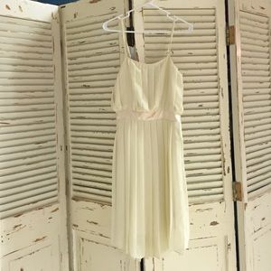 Gorgeous Ella Moss sheer pleated dress size Small