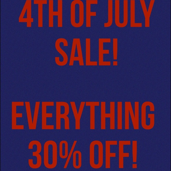 Go over to my facebook or Instagram page! 30% off