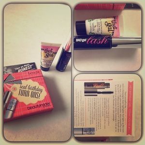 Benefit unopened birthday set, mascara and primer