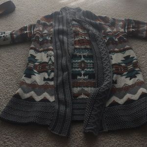 Urban Outfitters large Aztec patterned sweater