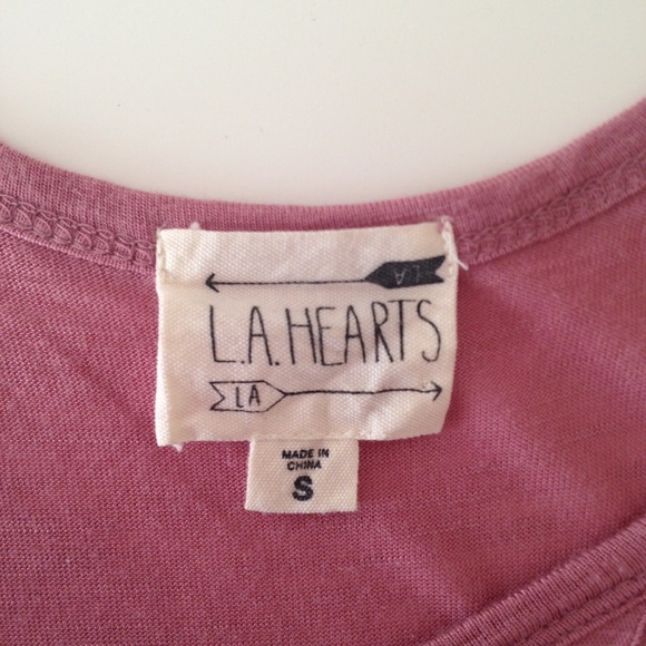 LA Hearts | Crochet Trim Goddess Neck Tank Top - Picture 3 of 3