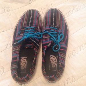 Vans size 8 women's shoes