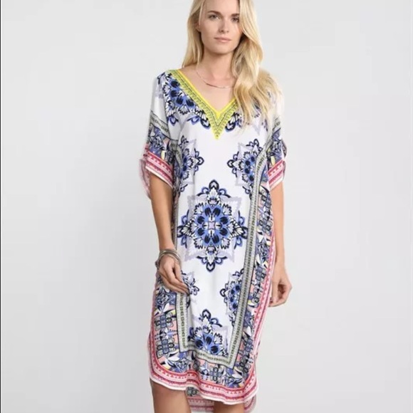 Jealous tomato cold shoulder dress large new