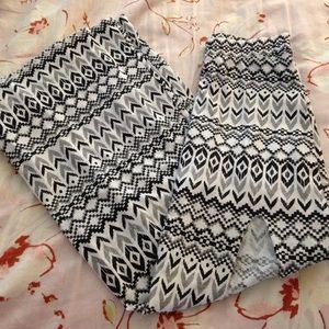 *ON HOLD* Patterned maxi skirt