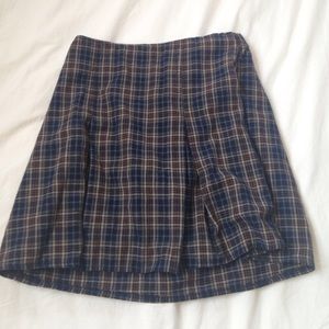 Brandy Melville plaid skirt