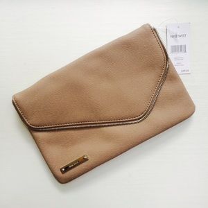 Nine West Asymmetrical Envelope Clutch