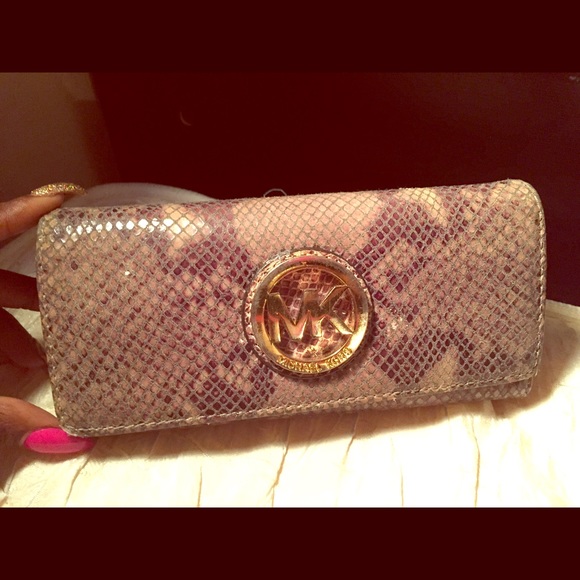 Snake Skin MK Wallet!!!