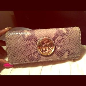 Snake Skin MK Wallet!!!