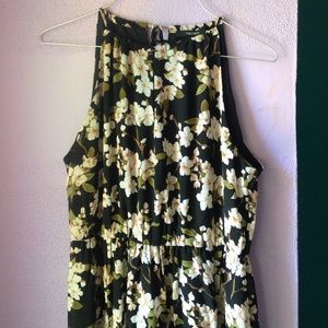 maxi floral dress