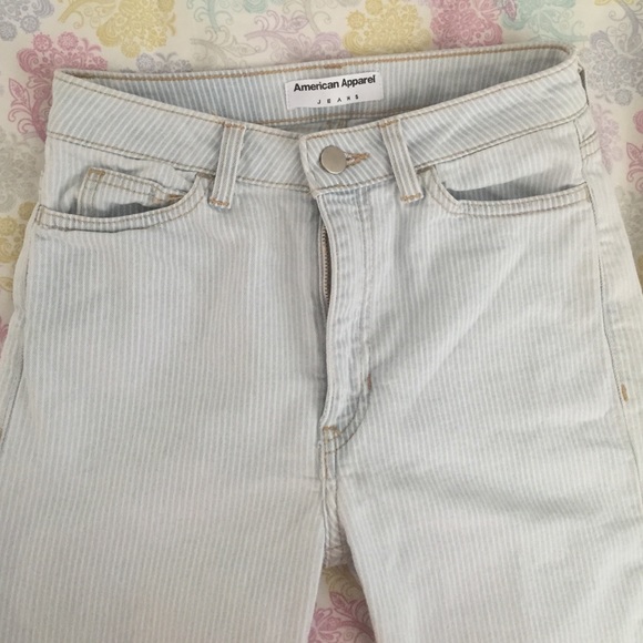 Size 28 American Apparel high waisted jeans