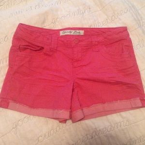 Pink Denim Shorts size 7
